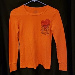 Girls thermal shirt/sweater